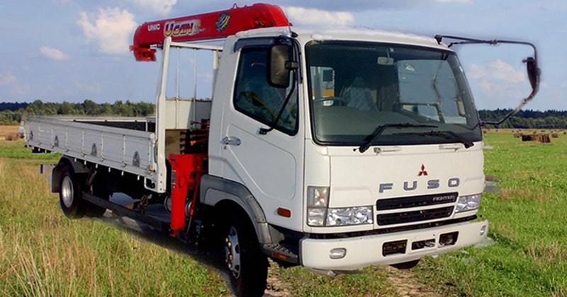 Аренда манипулятора MITSUBISHI FUSO фото